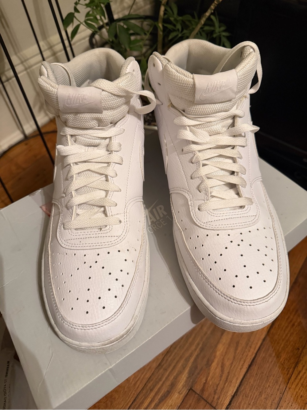 Nike AF1 Mid ’07 Triple White, size 13,